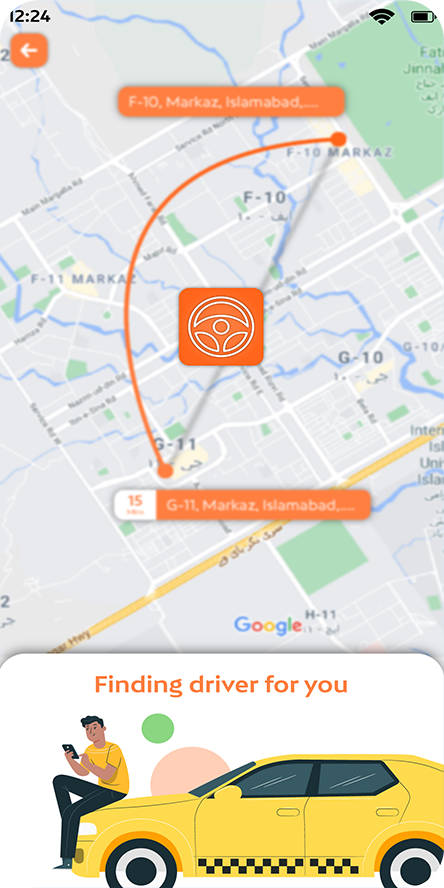 Food delivery app Deal Detail